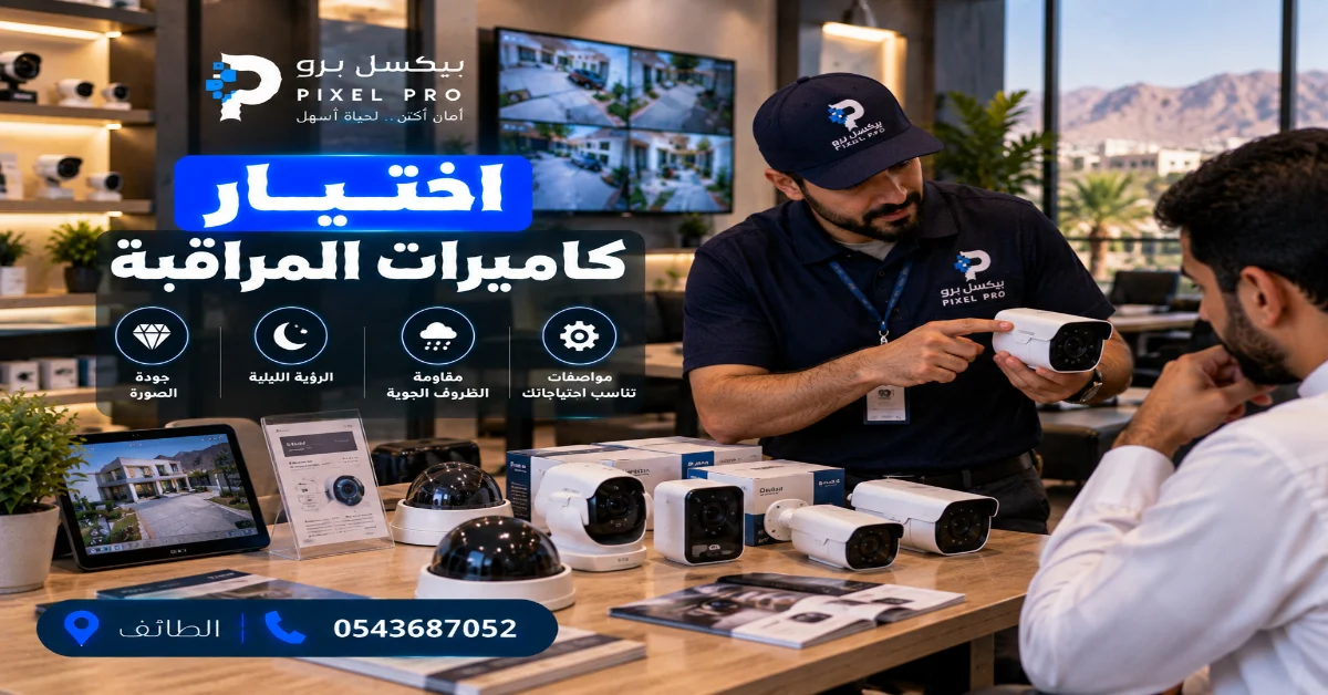 أفضل أنواع كاميرات المراقبة
