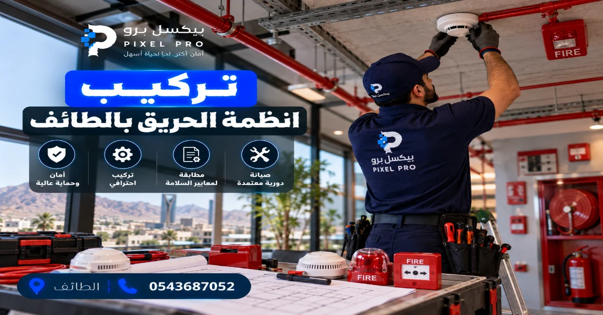 أنواع أنظمة الحريق