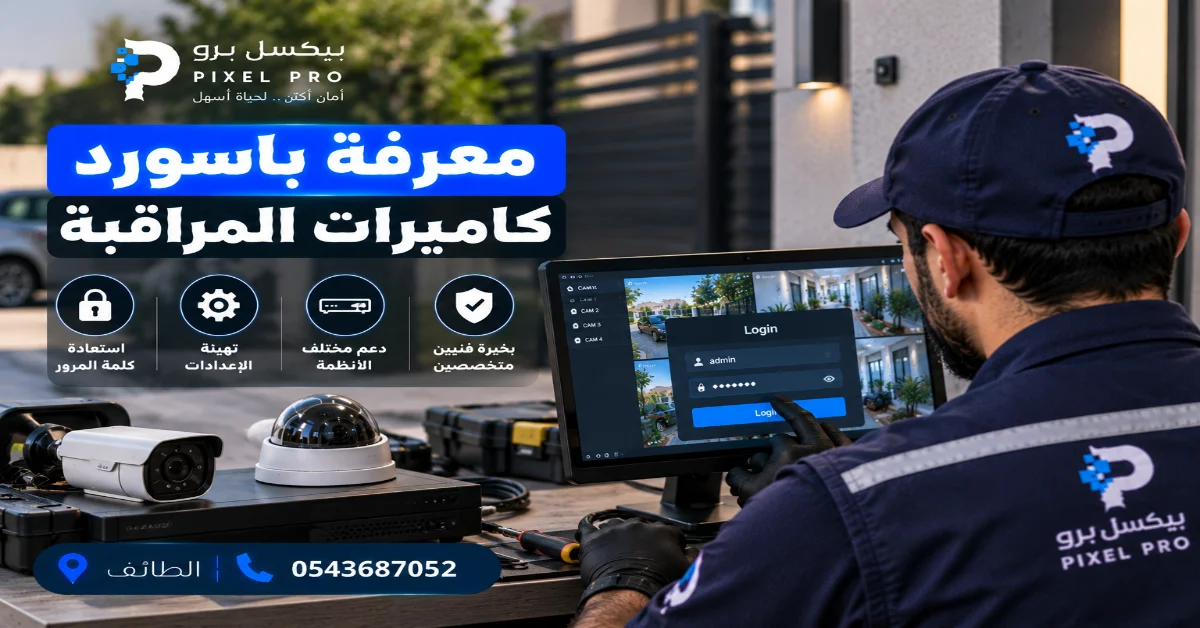 استرجاع باسورد كاميرات UNV