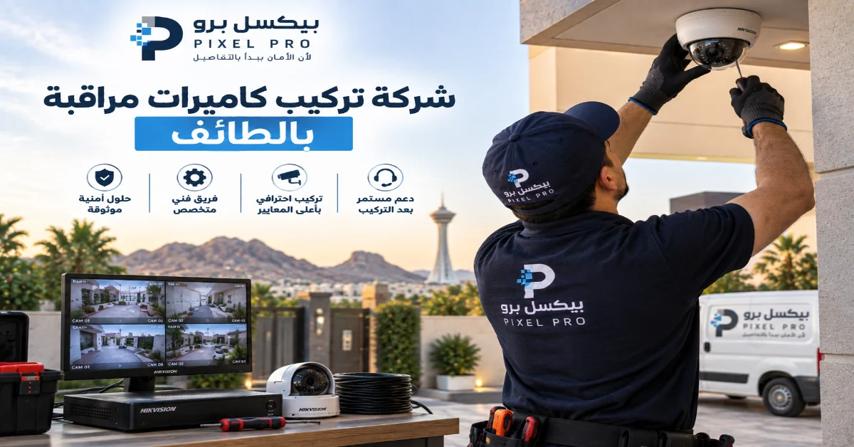 افضل شركة لتركيب كاميرات المراقبة