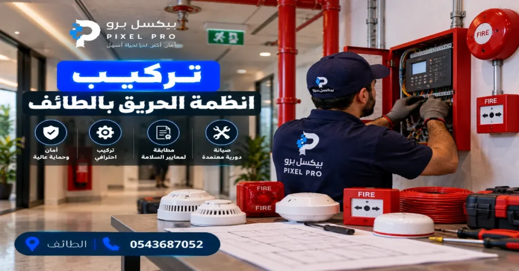تركيب انظمة الحريق