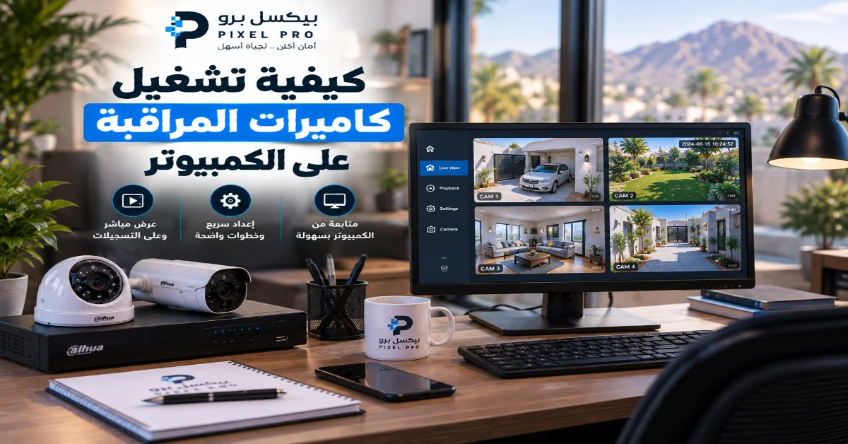 تشغيل كاميرات IP على الكمبيوتر