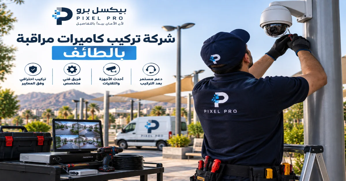 شركات تركيب كاميرات المراقبة