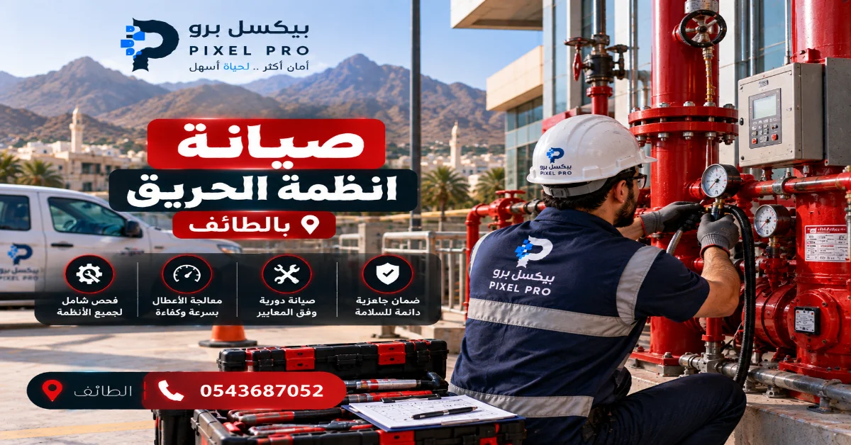 شركة صيانة أنظمة الحريق بالطائف