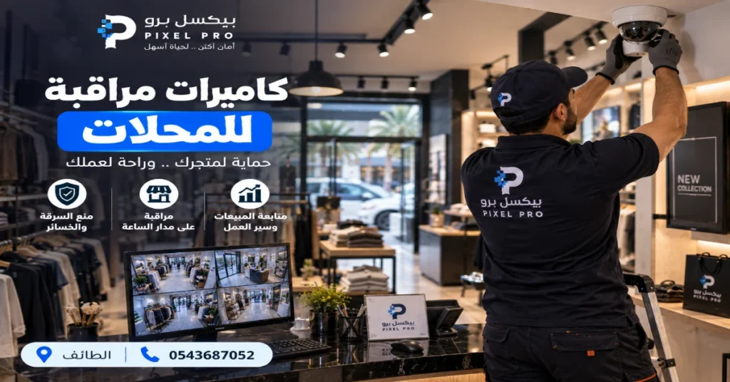  كاميرات مراقبة للمحلات