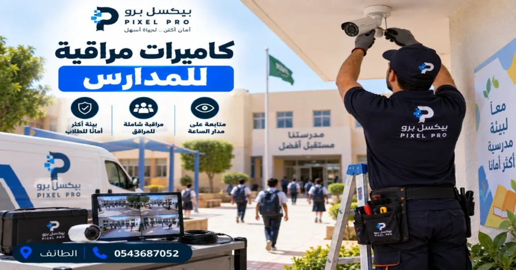 كاميرات مراقبة للمدارس