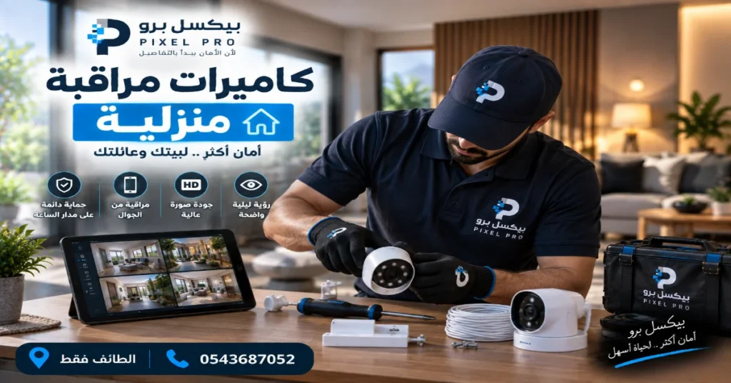 كاميرات مراقبة منزلية