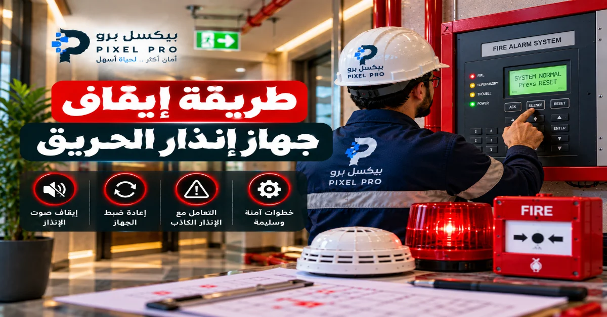 متى تحتاج إلى إيقاف إنذار الحريق؟
