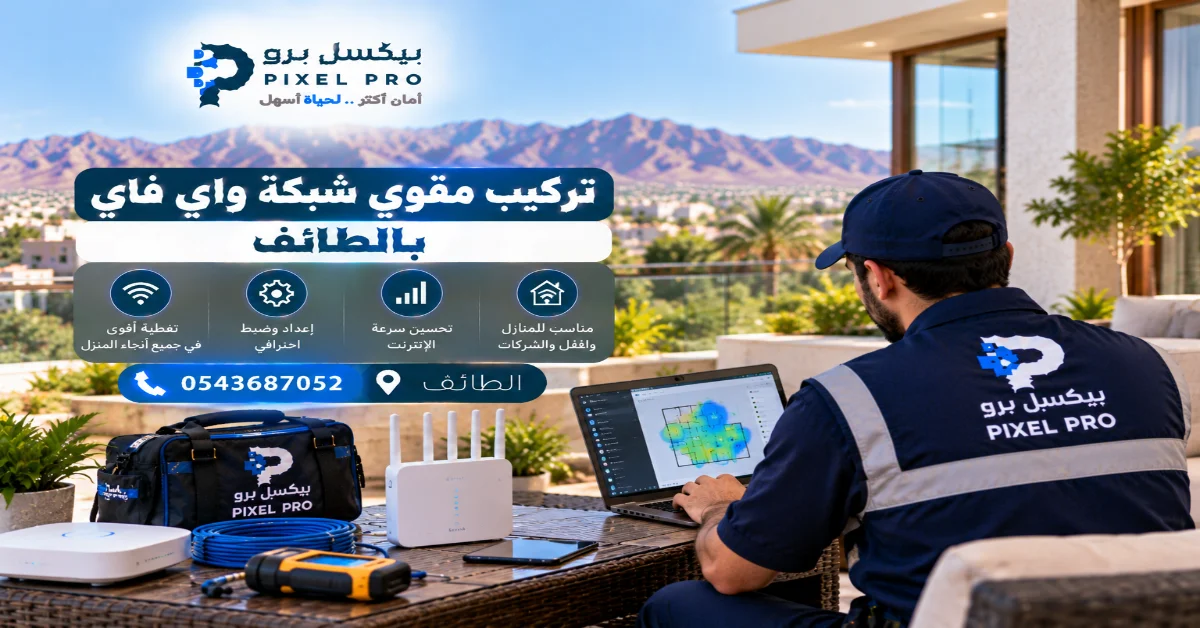 خدمات فني تركيب مقوي شبكة واي فاي